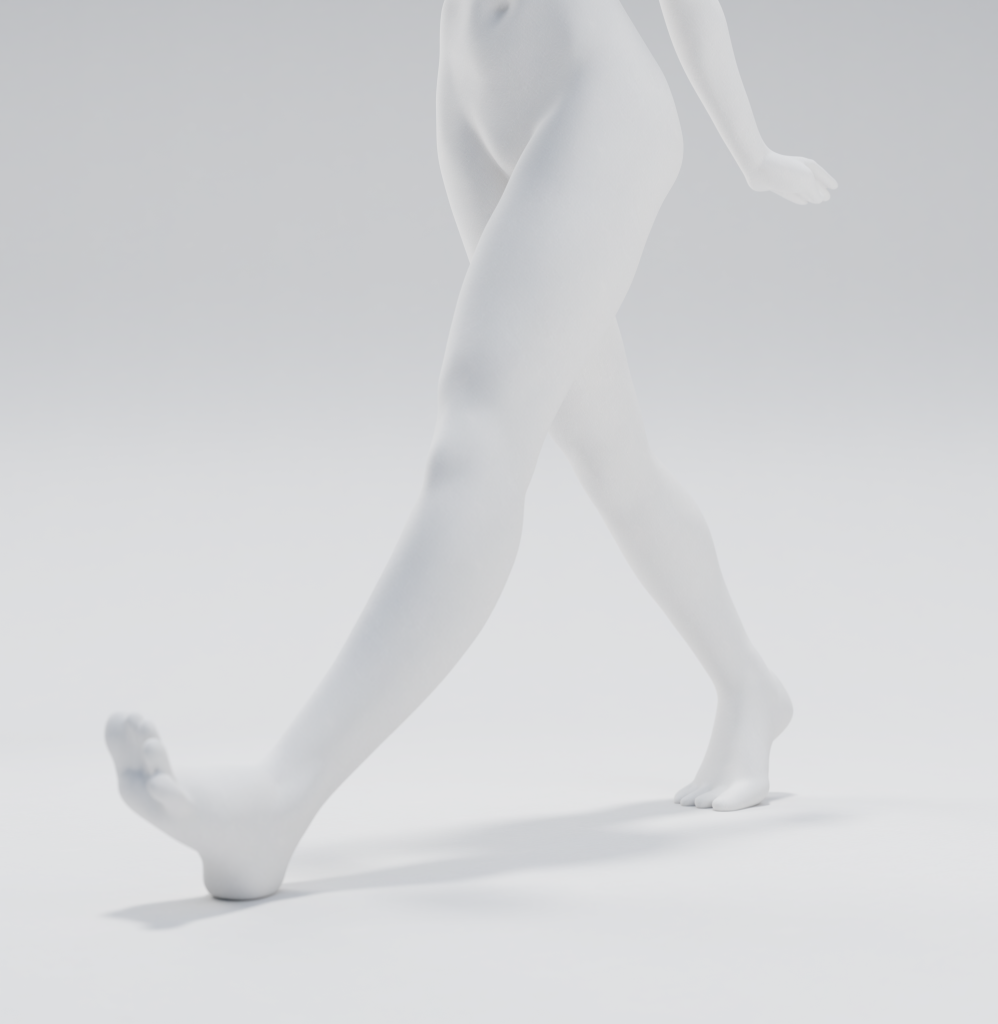 A sculpture demonstrating balance and form without a base.